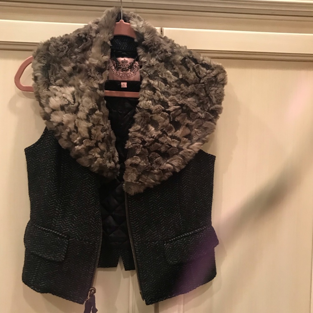 Jucy couture fur vest